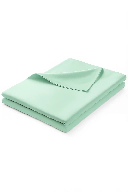 Prześcieradło tradycyjne miętowe 160x200