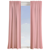Zasłona RAMON 145x250cm na taśmie różowa