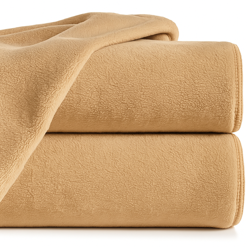 Ręcznik kąpielowy MIKRO beżowy z mikrofibry 70x140 szybkoschnący