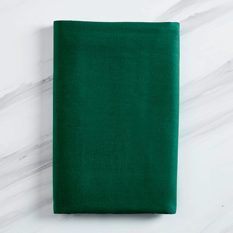 Prześcieradło z gumką bawełniane butelkowe zielone 160x200