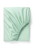 Prześcieradło z gumką miętowe 140x200