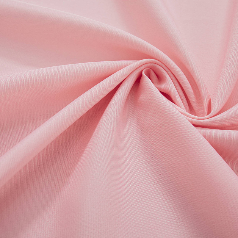 Zasłona jasna różowa na taśmie 140x250