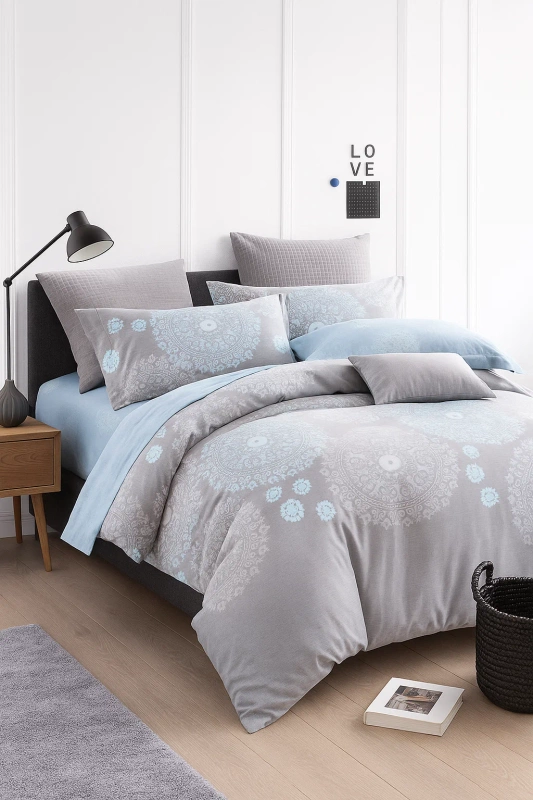 Pościel bawełniana 140x200 2 el. Otto  B-830