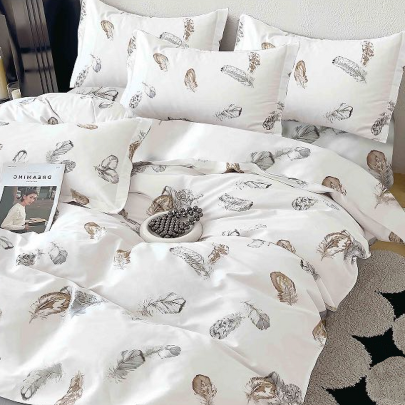 Pościel bawełniana 160x200 3 el. Zayan M1873