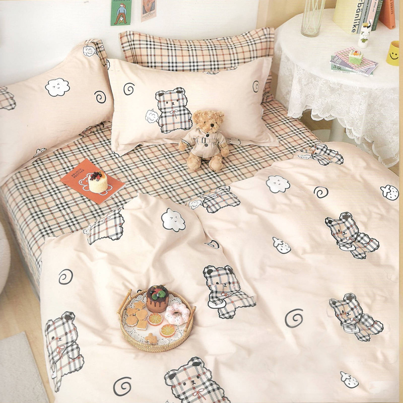 Pościel bawełniana 140x200 2 el. Misio B-1327