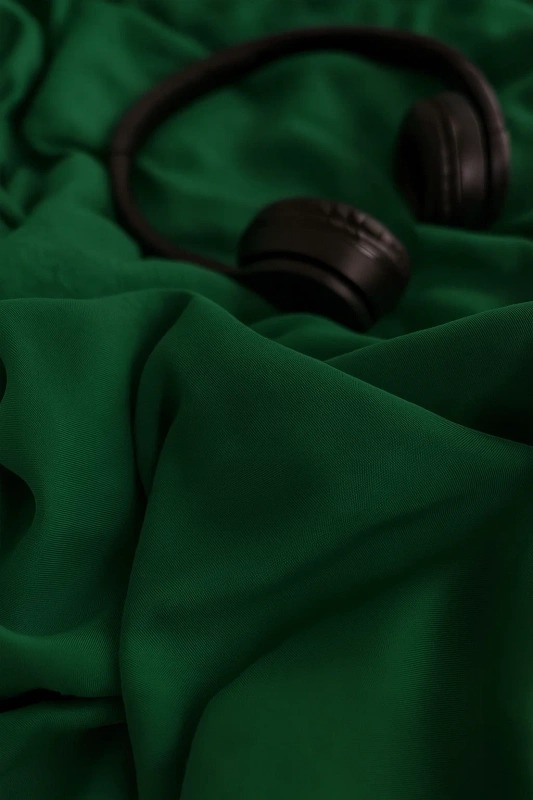 Pościel butelkowa zielona ciemna szara 160x200 3 el.