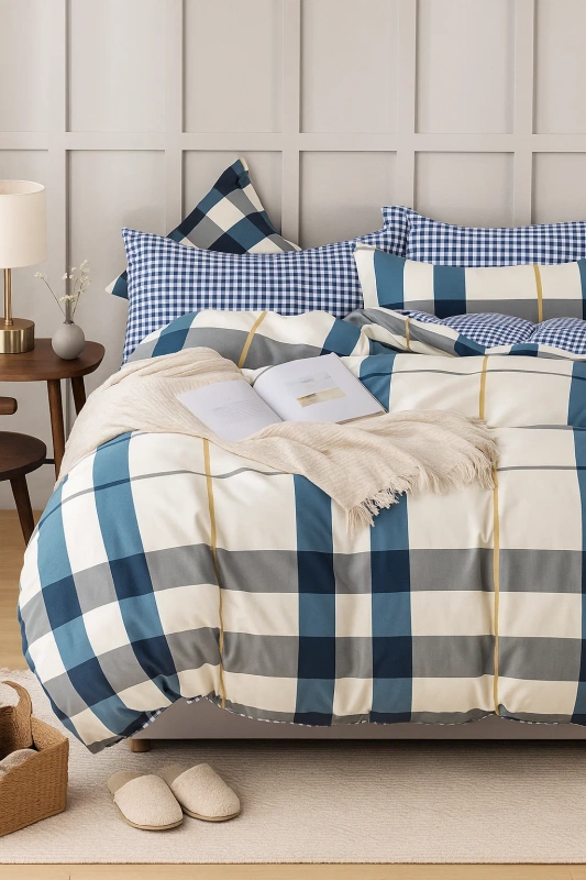 Pościel bawełniana 200x220 3 el. Billy M1503