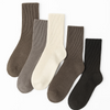 5-pak Skarpetki wełniane damskie długie z wełny merynosa 35-38