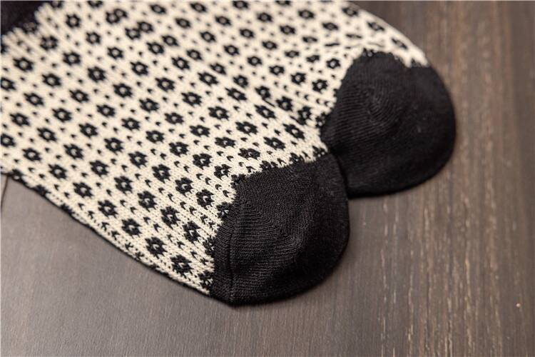 5-pak Skarpetki damskie bawełniane vintage 39-42