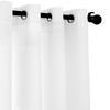 Zasłona biała na przelotkach 140x280