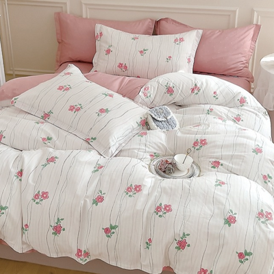 Pościel bawełniana 160x200 3 el. Nastia M1762