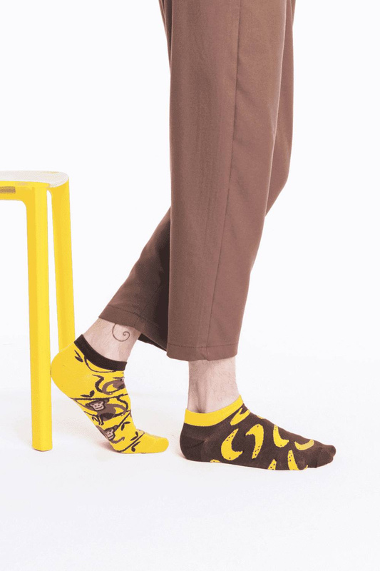 Skarpetki stopki MONKEY BUSINESS LOW Many Mornings 43-46