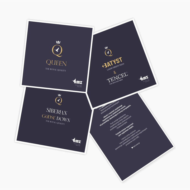 Kołdra 200x200 całoroczna naturalna puchowa QUEEN