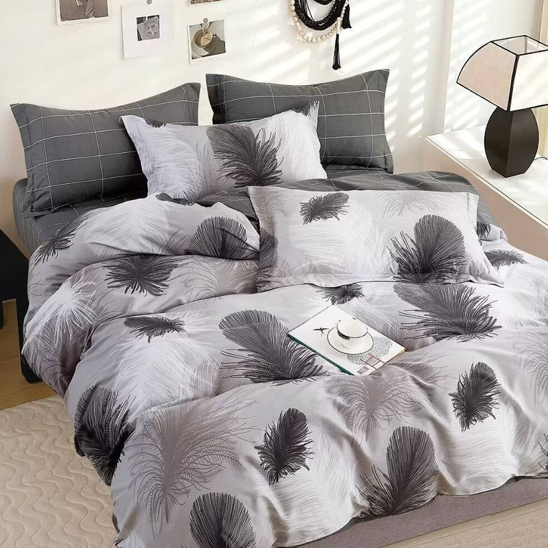 Pościel bawełniana 200x220 3 el. Jace B-1558/B322