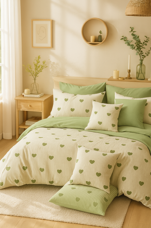 Pościel bawełniana 160x200 3 el. Ginnie B-1588