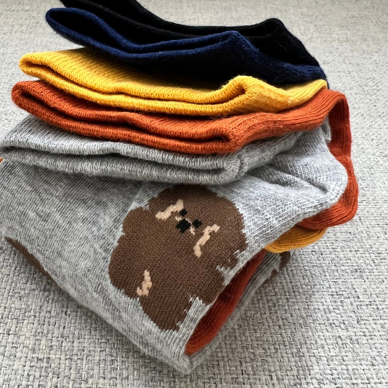 5-pak Skarpetki damskie Misie 39-41