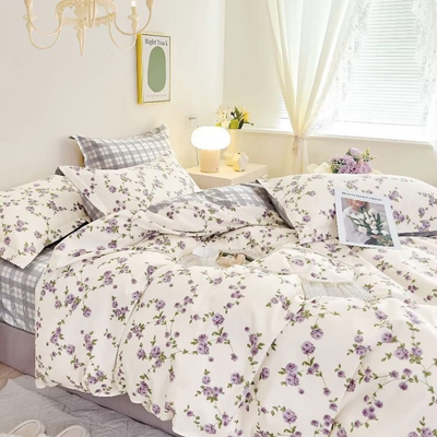 Pościel bawełniana 200x220 3 el. Rosie B-1465