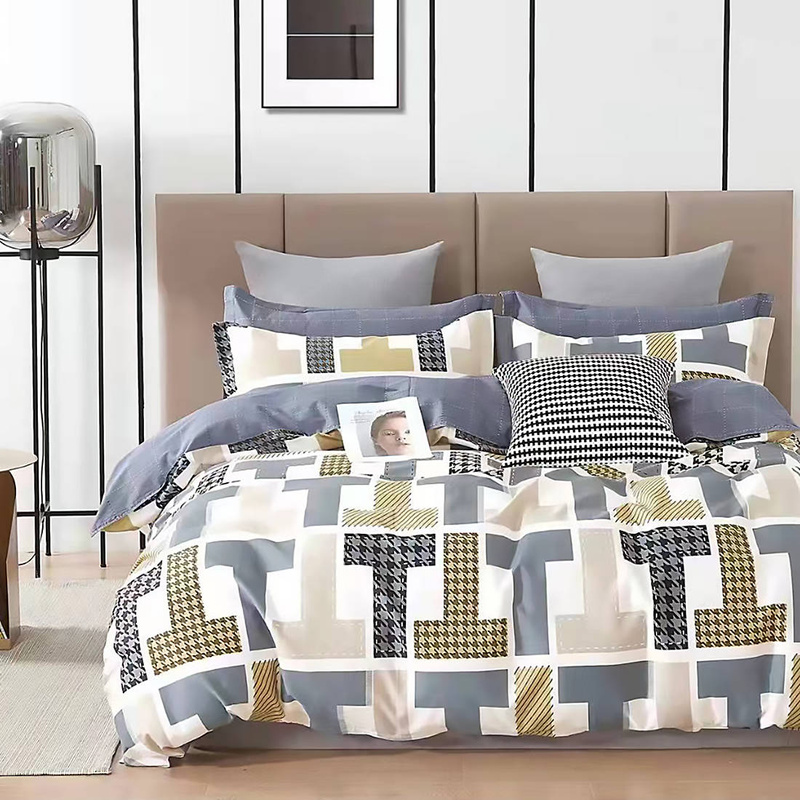 Pościel wielokolorowa 160x200 3 el. Times C-27