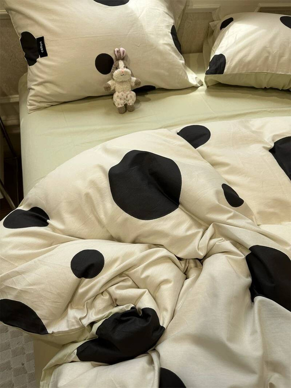 Pościel bawełniana 140x200 2 el. Looney M1829