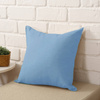 Poszewka na poduszkę bawełniana niebieska 40x40