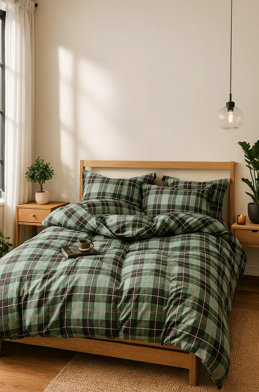 Pościel bawełniana 160x200 3 el. Gabe M2001