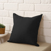 Poszewka na poduszkę bawełniana czarna 40x40