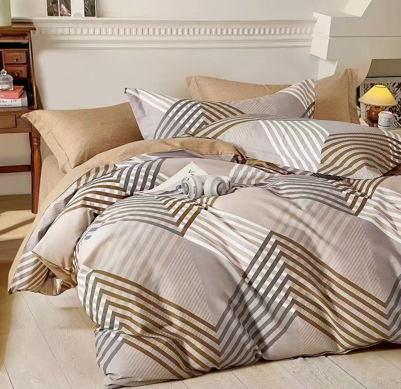 Pościel bawełniana 160x200 3 el. Larina B326