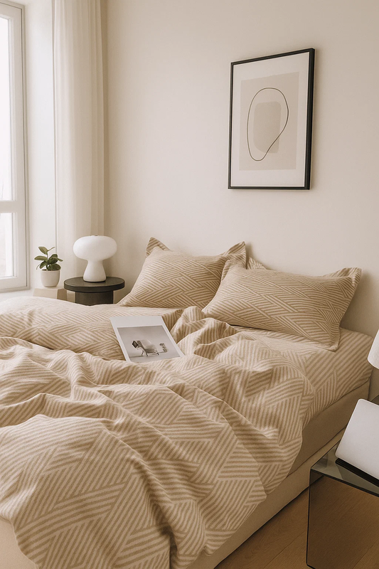 Pościel bawełniana 160x200 3 el. Ellio B-1640/M1990