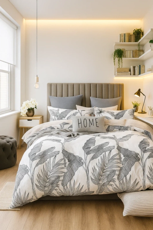 Pościel bawełniana 140x200 2 el. Willow B-1195