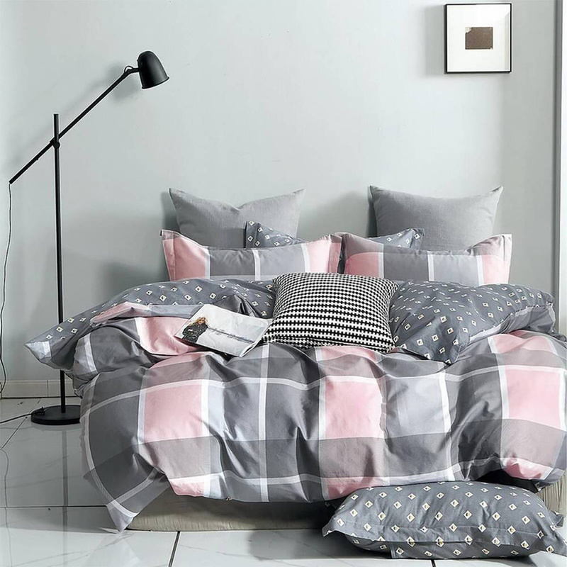 Pościel bawełniana 160x200 3 el. Luna M1449