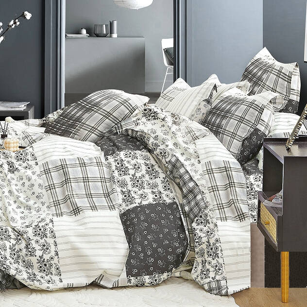 Pościel bawełniana 140x200 2 el. Clover M1791