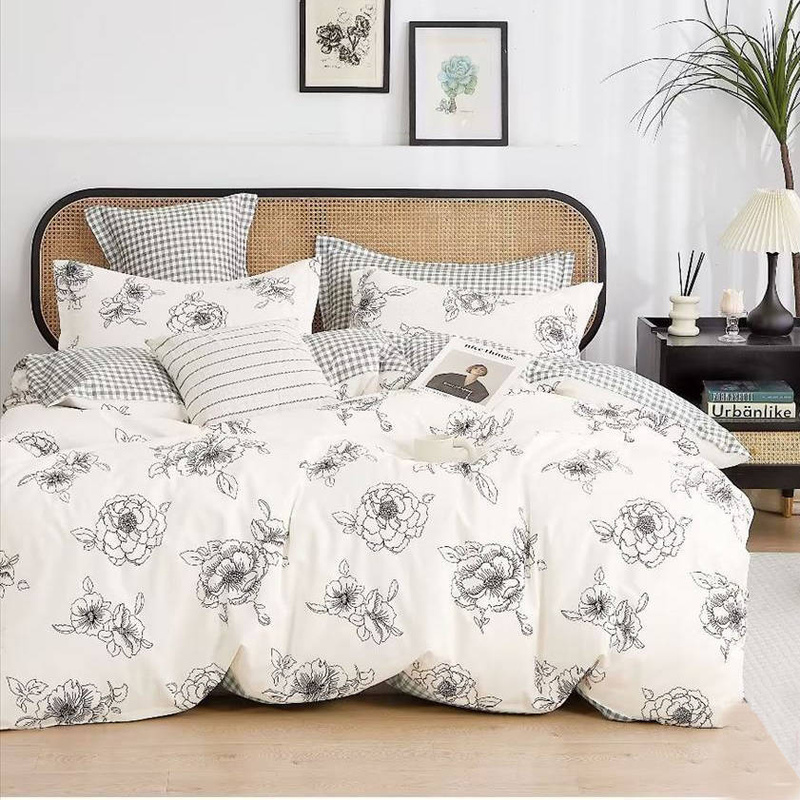 Pościel bawełniana 160x200 3 el. Nemezja B-1394