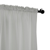 Zasłona jasna szara na taśmie 140x280