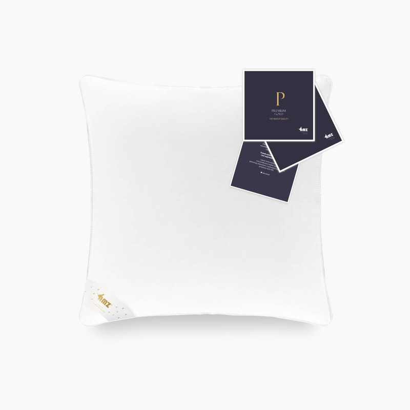 Poduszka 40x40 naturalna puchowa 100% wysoka PREMIUM GOLD