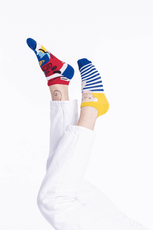 Skarpetki stopki PICASSOCKS LOW Many Mornings 39-42