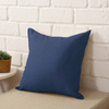 Poszewka na poduszkę bawełniana granatowa 40x40
