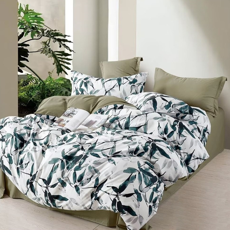 Pościel bawełniana 160x200 3 el. Tori B-1617/B307