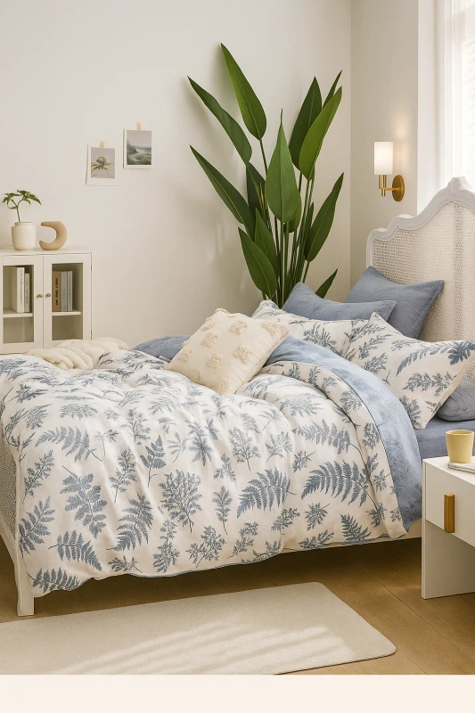 Pościel bawełniana 160x200 3 el. Raisa M1522