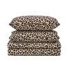 Pościel bawełniana w cętki, panterkę 200x220 3 el. Leopard B-1682