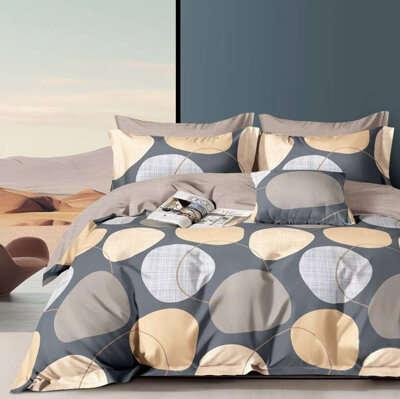 Pościel bawełniana 160x200 3 el. Castro B-1569