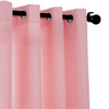 Zasłona jasna różowa na przelotkach 140x250