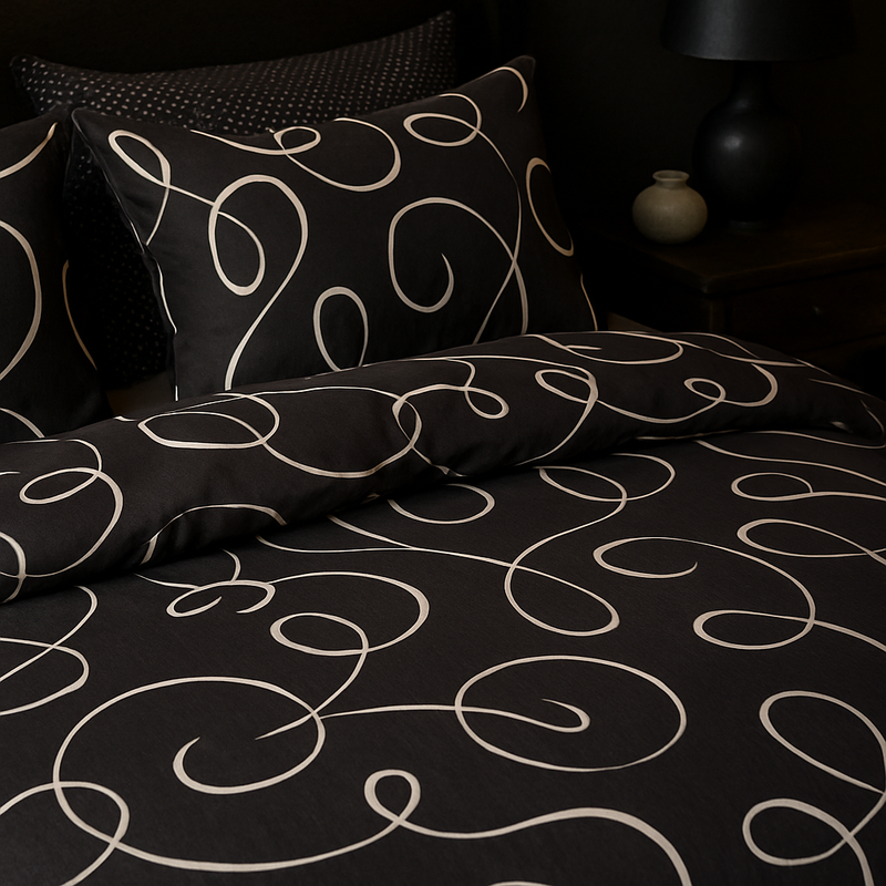 Pościel bawełniana 160x200 3 el. Astrid M1855