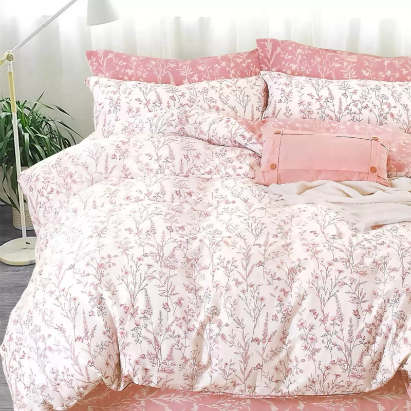 Pościel bawełniana 140x200 2 el. Poudre B-999