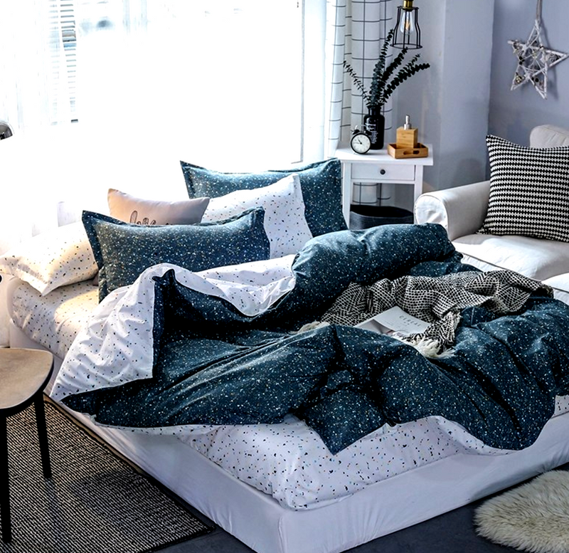 Pościel 160x200 4 el. Plamki