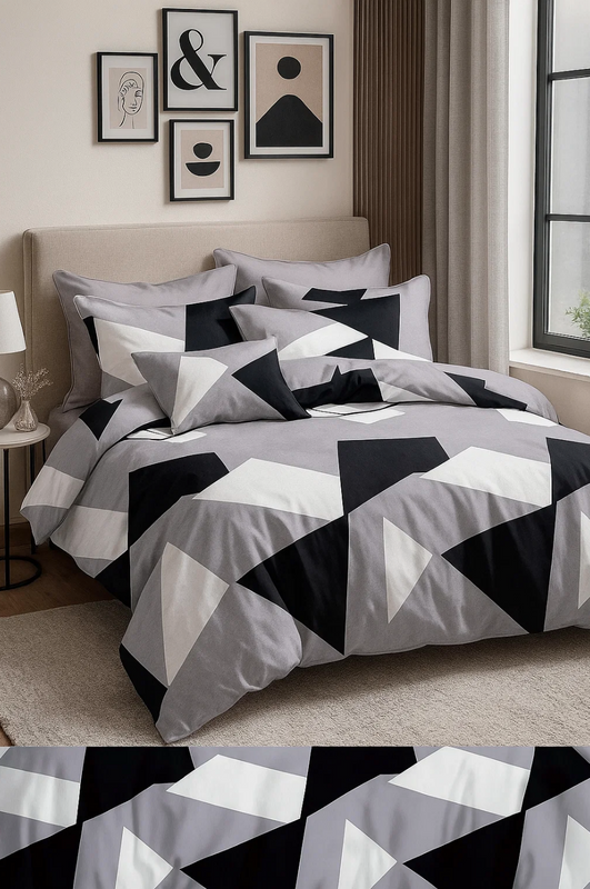 Pościel bawełniana 200x220 3 el. Astra M1986