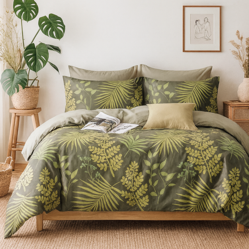 Pościel bawełniana 160x200 3 el. Dusk B-1664