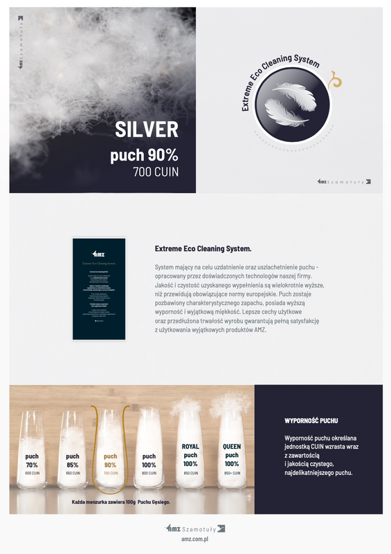 Kołdra 200x220 zimowa naturalna puchowa SILVER