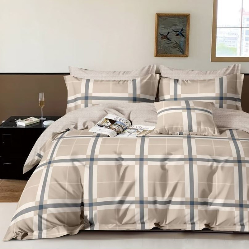 Pościel bawełniana 160x200 3 el. Matt B-1585