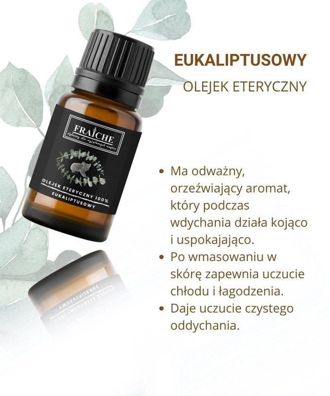 Olejek eteryczny EUKALIPTUSOWY 10ml