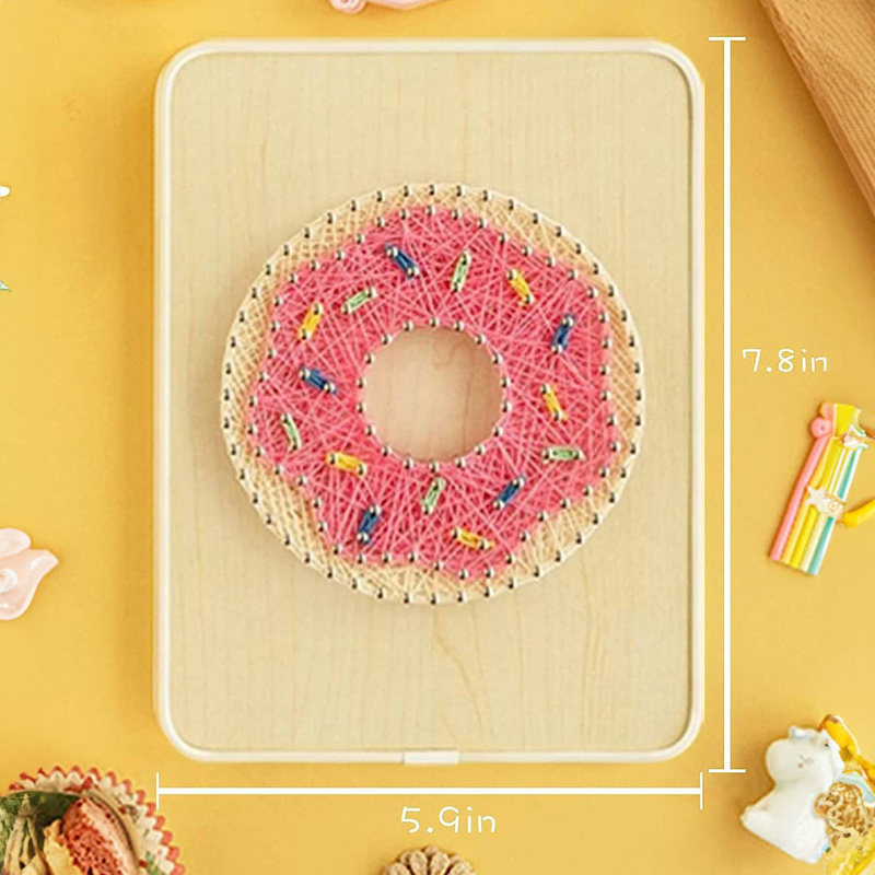 Zestaw String Art do samodzielnego złożenia Donut